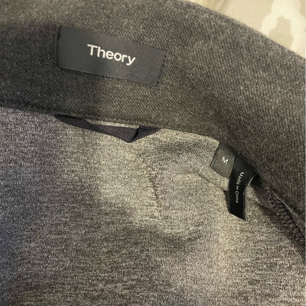 Theory zip up sweatshirt mens size M - Picture 4 of 5